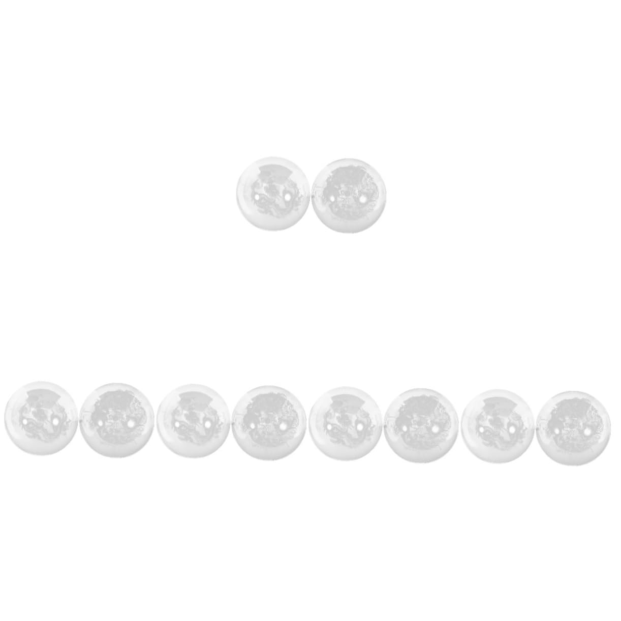 5 Series Bola De Masaje Cristal Ball Cristalball Bolas De Cristal Bolas De Masaje Para La Espalda Gimnasia Bolas De Masaje De Manos De Mano Portátiles Vidrio 2 Piezas X 5