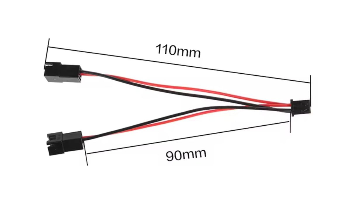 XMSJSIY - Cable de motor paso a paso XH2.54 de 4 pines a 6 pines para impresora 3D, motor paso a