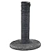 XRzitky Natural Sisal Rope for Cat Scratcher, 1/4 Inch 65FT Sisal Rope for Cat Scratching Post Repair Replacement, Multi Color Cat Scratch Tree Rope Replacement, Solid Black