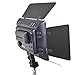 YONGNUO YN300III YN-300 III LED Camera Video Light, Photography Panel Lamp Continuous with Adjustable Color Temperature 3200K-5500K, NPF Battery and Charger for Vlog YouTube