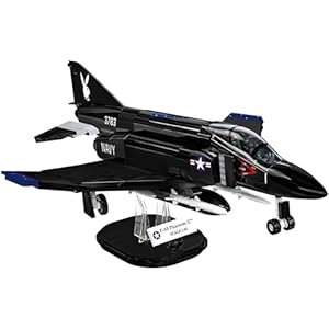 COBI F-4S Phantom II Flugzeugmodell 1:48 Schwarz