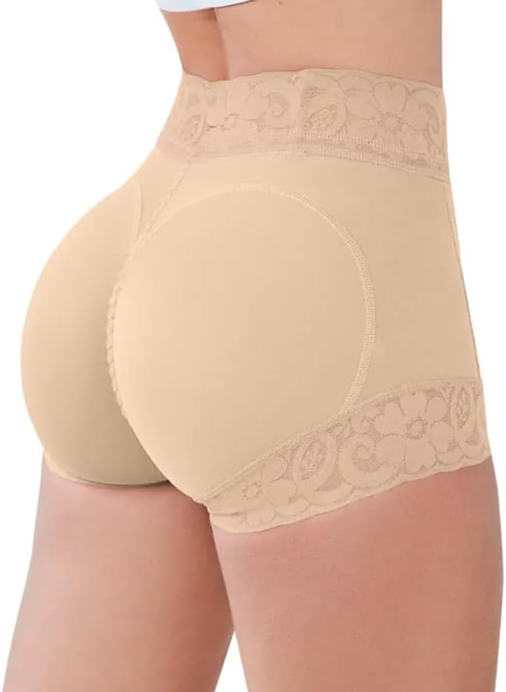 soputryWomen Lace Classic Daily Wear Body Shaper Butt Lifter Panty Smoothing Brief, Shapewear for Women