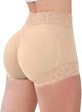 soputry Women Lace Classic Daily Wear Body Shaper Butt Lifter Panty Smoothing Brief, Shapewear for Women