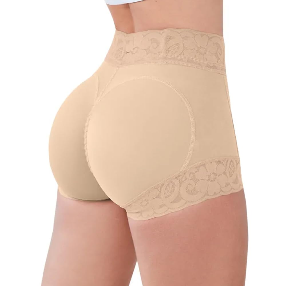 soputryWomen Lace Classic Daily Wear Body Shaper Butt Lifter Panty Smoothing Brief, Shapewear for Women