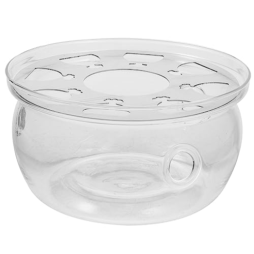 WATIIFUFU Teiera in Profumato Candele Per Luci Da Tè Strumento Di Riscaldamento Della Teiera Stufa Per Il Riscaldamento Della Teiera Squisito Scalda Teiera Porta Tealight Bicchiere