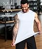 Boyzn Men's Tank Top Pack of 3 Training Fitness Bodybuilding Tank Shirt Quick-Drying Muscle Shirt Sleeveless Vest for Men, Black/White/Grey, 3XL #3