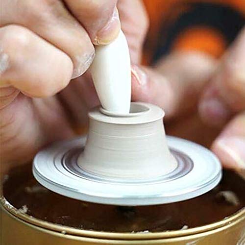 Maratti Mini Electric Pottery Wheel Machine-With Tray, Adjustable Speed Pottery Wheel Clay Tool For Beginners, Suitable For School Ceramic Teaching, Pottery Bar, Diy Shop Or Home Use. #TOP2