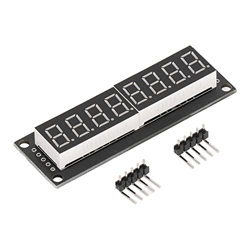 Respicefinem Plug Tube 7×2×2 Digital Display Module Digit 7 Segment Decimal 0.36In Red Light Display Digital Tube
