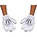 Disguise Costumes Mickey Mouse Gloves, Adult