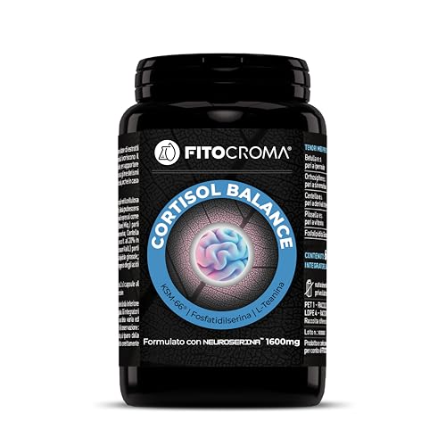 CORTISOLO BALANCE con Neuroserina™ 1600mg, Fosfatidilserina, Ashwagandha KSM-66®, L-teanina -120 capsule - Cortisol blocker, abbassare il cortisolo, cortisolo integratore