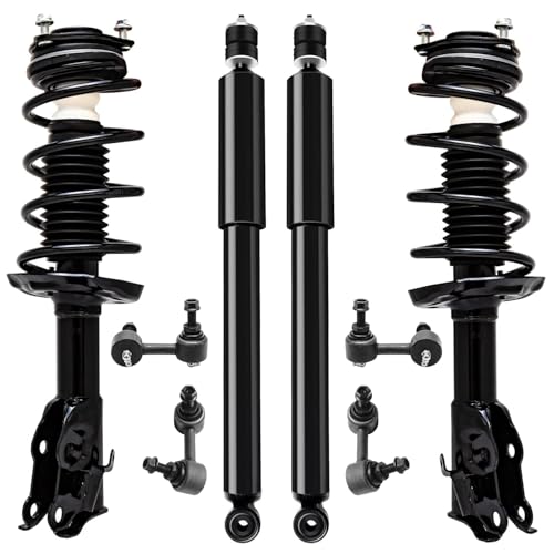 Detroit Axle - Front Struts & Coil Springs Rear Shock