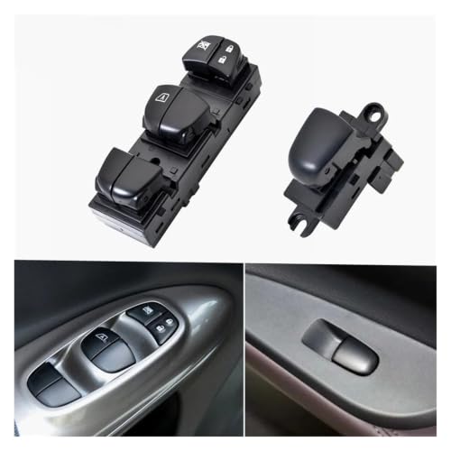 Bouton lève-vitre électrique 254011KA0B commande avant gauche compatible Juke Sentra - 3