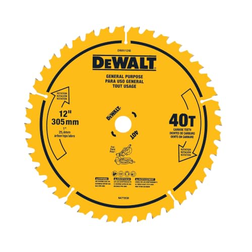 DEWALT 40-Tooth General Purpose Saw Blade