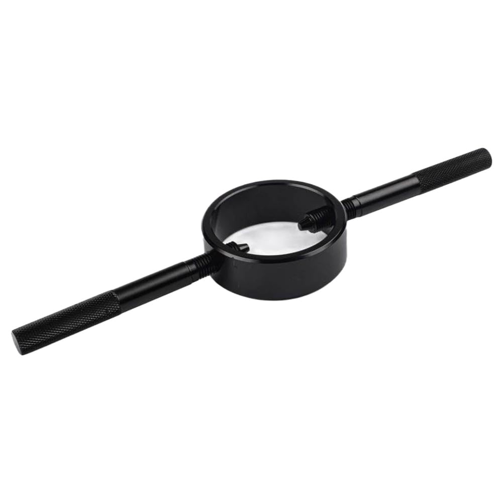 Kit di manutenzione forcella per strumento compressore forcella compatibile con forcelle per cartuccia per moto, strumento per anello regolabile con asta ammortizzatore