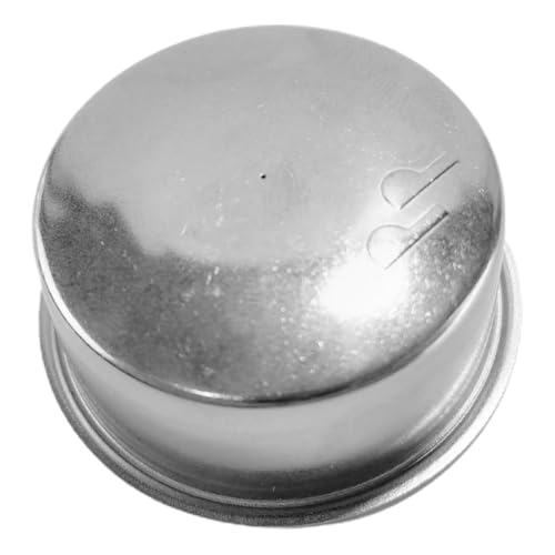 Zerodeko Filtro de Café Espresso Profesional de 51 MM, Taza Filtro Metálica Presurizada Doble Orificios Finos, Resistente y Fácil de Limpiar, Adecuado para Uso Doméstico o Cafeterías