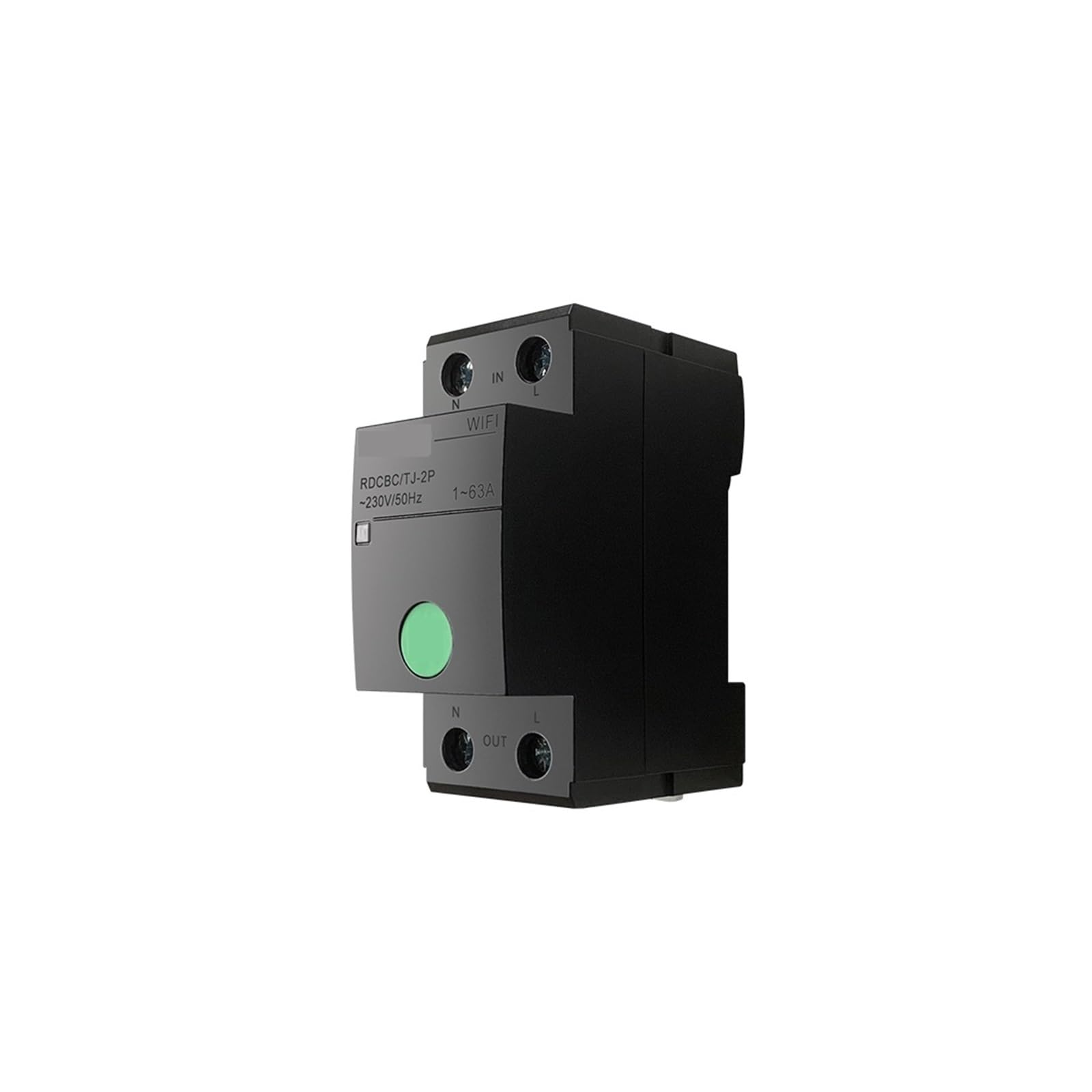 Disjoncteur intelligent Tuya WiFi 63A avec minuterie et suivi de consommation d'énergie