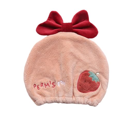 Katutude Toalla de secado de pelo para niña, gorro de pelo seco, bonita toalla de secado, turbante, toalla de baño absorbente de secado rápido para niños