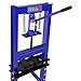 6T Hydraulic Shop Press, Heavy-Duty Adjustable h-Frame Garage Floor Shop Bearing Press with Stamping Plates to Straighten Bend or Press Parts, for Straightening/Automotive Repair/Garage Use