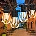 ZOTOYI Catena Luminosa Esterno LED, 45M S14 Luci da Esterno Giardino con 45+5 Plastica Lampadine, Impermeabile IP65 Vintage Luce per Esterni Interni Giardino Feste Terrazza Gazebo Matrimonio