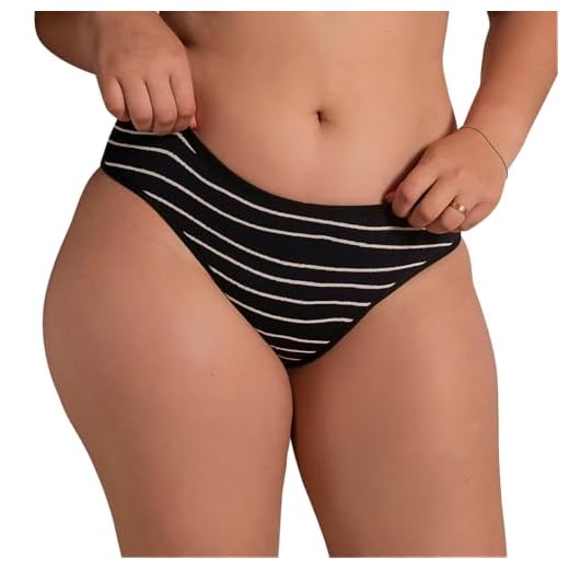 Korui Calcinha Absorvente Bela Gil - Preta E Branca Escolha O Tamanho::Gg