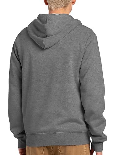 Hat and Beyond Mens Zip up Fleece Hoodie Sweatshirts Heavyweight Long Sleeve Active Jackets2