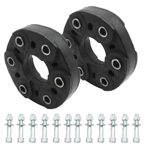 MDEOOSKY 2PCS Drive Shaft Flex Joint Coupler Replacement for Mercedes-Benz C-Class E-Class S-Class CLK SLK W203 W204 W211 W222, Replaces 0004110200