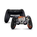 Skins4u Aufkleber Skin Designfolie Controller Schutzfolie kompatibel zu Sony Playstation 4 Controller PS4 Poker 4 Aces