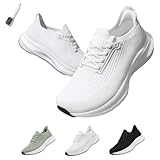 Orthofabrik Orthopädische Sneaker O´FAB Motion+, Orthofabrik Sneaker mit 15mm Dicker Memory-Foam-Einlegesohle, Breite Zehenbox (Weiß, Erwachsene, 39, Numerisch, EU Schuhgrößensystem, M)