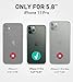 SUPCASE Unicorn Beetle Style Series Case Designed for iPhone 11 Pro 5.8 Inch (2019 Release), Premium Hybrid Protective Clear Case (Black)