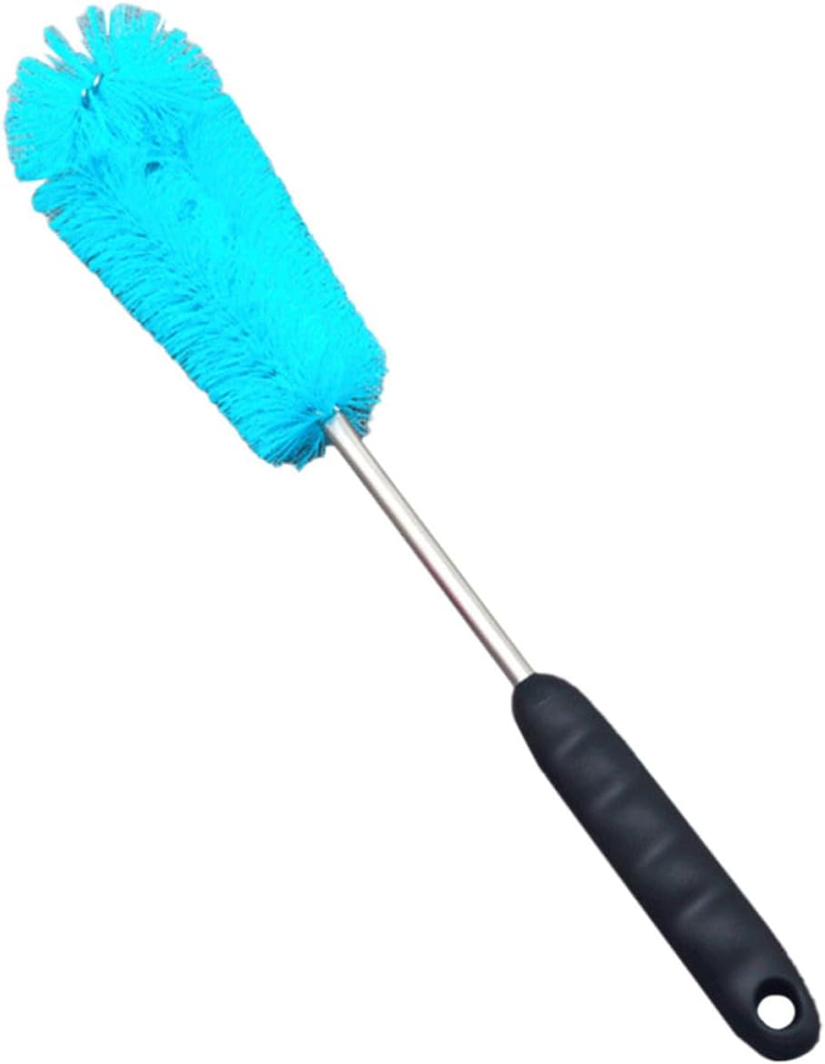FUOYLOO Water Bottle Cleaner Brush and Plastic Handle for Efficient Cleaning Multi-Function with Nylon Bristles, Featuring Convenient Storage of Water Cups and Test Tubes Handheld Use