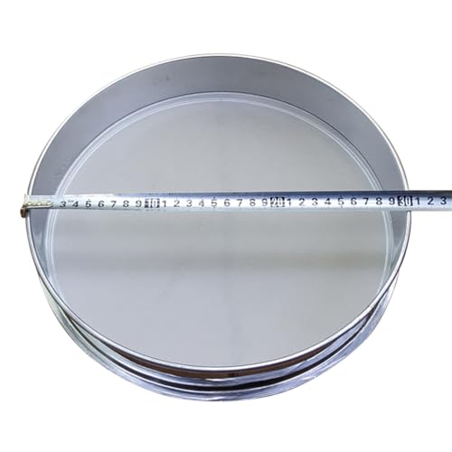 304 Stainless Steel Lab Test Sieve Diameter 30cm Wire Mesh Filter Strainer Various Mesh Count (mesh Count 40)