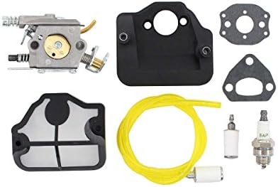 Carburetor Air Filter Fuel Line Spark Plug for Husqvarna 36 41 136 137 137E 141 142 141LE 142E for Husky Chainsaw Saw Replaces for Zama C1Q-W29E Carb WT-834 WT-657 WT-529 WT-289 WT-285 WT-239 WT-202