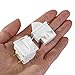 2-Pack Refrigerator Door Light Switch 2 Feet, 2-Pin NC Fridge Freezer Switch Compatible with GE, Whirlpool, Kenmore, Maytag, Admiral, Amana, KitchenAid, Magic Chef, WR23X23343 WR23X10530