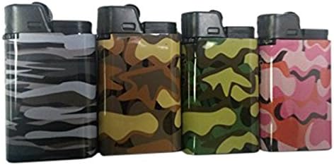 Kretek Djeep Camouflage Full Size Djeep Camo Lighters, 24 Piece