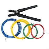 Kit per piegatubi manuale in rame e pinze per riparazione tubi Gdfnmogo per servizio HVAC, strumento di refrigerazione per condizionatore d'aria, riparazione tubi in alluminio con piegatrice