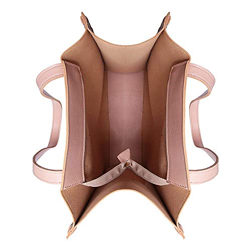 Kit 3 Bolsas Sacolas Femininas (Nude)