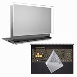 uconsmimo Laptop Case Set for ASUS TUF Gaming F16 (2025) 16 inch Scratch-Resistant & Drop-Resistant Hard Shell Frosted Transparent​ Protective Cover + Keyboard Cover