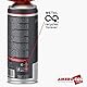 Ambro-Sol - Mehrzweck Acryllack Spray V4003000, Hochglanzfarbe für Innen und Außen, Acryl Spray für Alle Materialien, 400 ml Recyclebare Acryl Sprühfarbe Weißblech-Sprühdose - Feuerrot