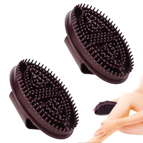 2 PCS Meridian Brush Massage Brush,Meridian Brush Body,Brush for Belly