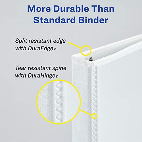 image for Avery Heavy-Duty View 3 Ring Binder with 3 Inch Rings, 10 Tab Customiz