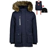 Kapuze Vingino Boy\'s Boys Winter Jacket Tatil Jacke, Midnight Blue, 3