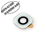 Bonafide HardwareTM - Galaxy S6 Camera Glass lens replacement USA seller (White - GLASS ONLY)