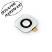 Bonafide HardwareTM - Galaxy S6 Camera Glass lens replacement USA seller (White - GLASS ONLY)