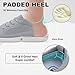 JOINFREE Women's Minimalist Barefoot Shoes Wide Width Toe Box Walking Shoes Low Zero Drop Fashion Sneakers Trail Running Casual Gym Footwear LightGrey Size 11