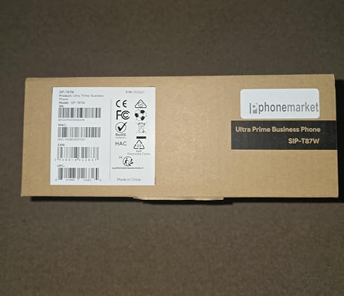 Teléfono Yealink SIP-T87W-PSU con pantalla táctil de 7 pulgadas miniatura 2