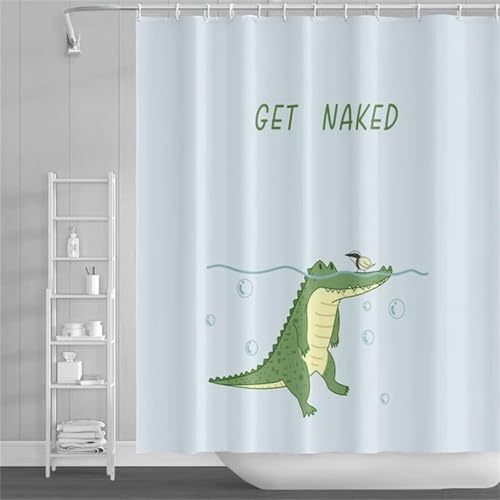 Rideau de douche polyester 120x200 cm imperméable lavable avec ourlet lesté et crochets - 2