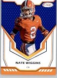 2024 Sage Hit High Series Football BLUE #197 Nate Wiggins Official PRE NFL Rookie/Prospect/NCAA Football Card in Raw (NM or Better) Condition