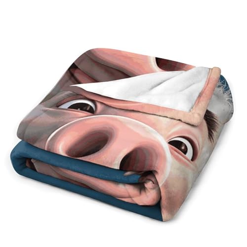 Couverture lit molleton confortable et plaid canapé 127x178cm - 4