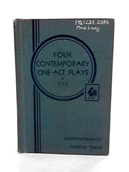 Hardcover Four Contemporary One-act Plays [Unknown] Book