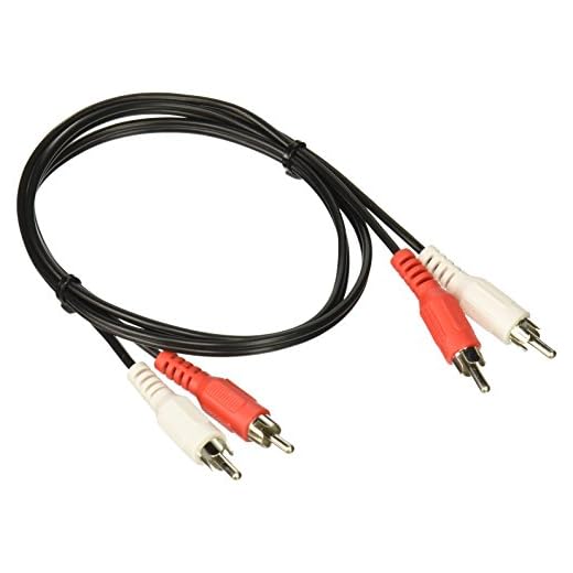 C2G 40463 Value Series RCA Stereo Audio Cable, Black (3 Feet, 0.91 Meters)